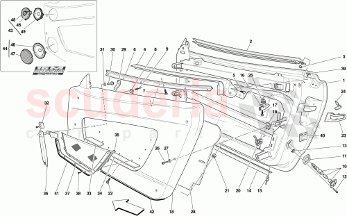 Part Diagram for Ferrari 82037900
