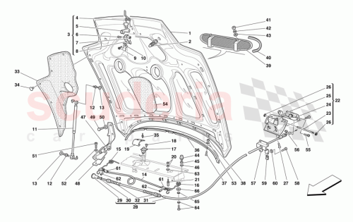 Part Diagram for Ferrari 63726300