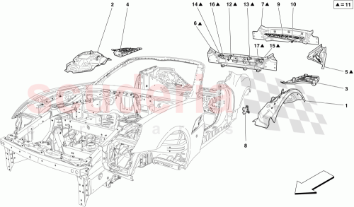 Part Diagram for Ferrari 69839200