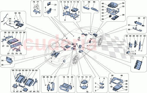 Part Diagram for Ferrari 341225