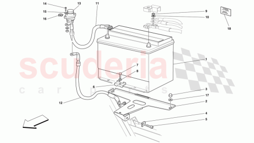 Part Diagram for Ferrari 14053811