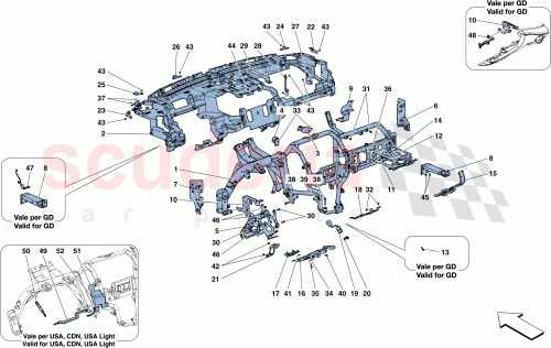 Part Diagram for Ferrari 88199500