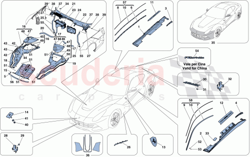 Part Diagram for Ferrari 85085000
