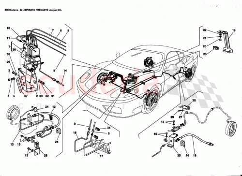 Part Diagram for Ferrari 180363