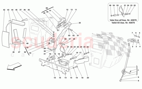 Part Diagram for Ferrari 181035
