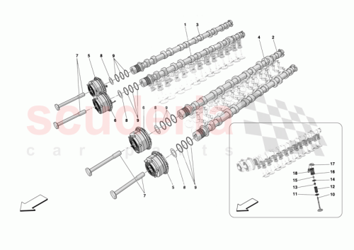 Part Diagram for Ferrari 911024