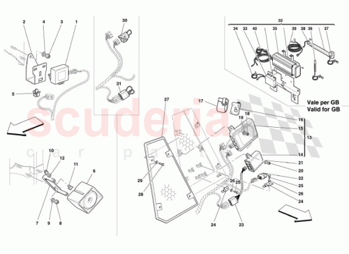 Part Diagram for Ferrari 200851