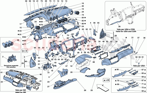 Part Diagram for Ferrari 81993900