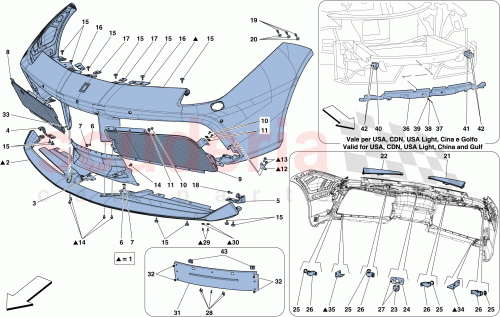 Part Diagram for Ferrari 87806010