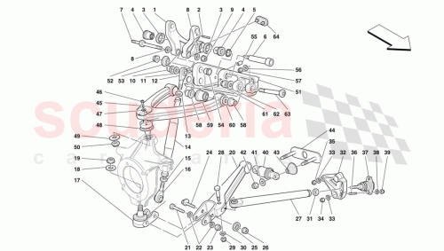 Part Diagram for Ferrari 165656