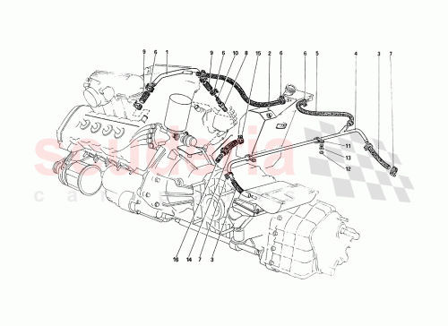 Part Diagram for Ferrari 123740