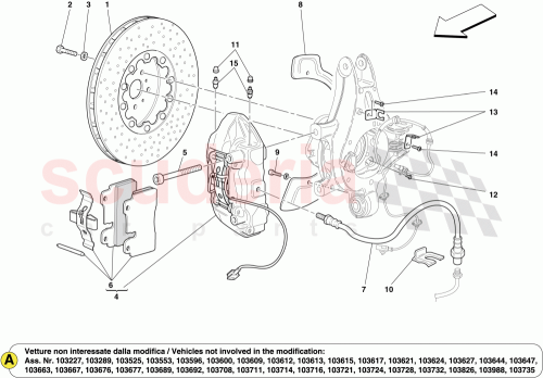 Part Diagram for Ferrari 229324