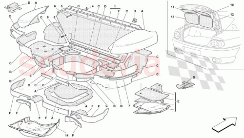 Part Diagram for Ferrari 63495400