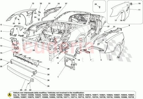 Part Diagram for Ferrari 82862600