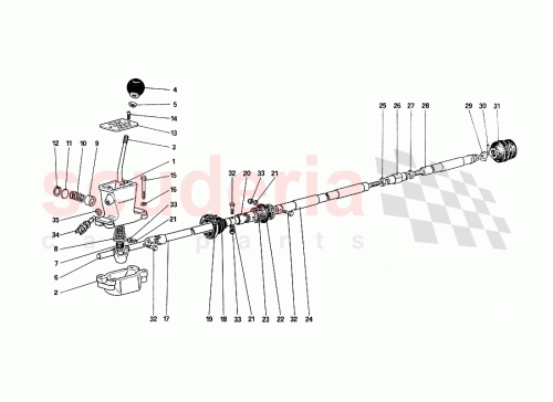 Part Diagram for Ferrari 124593
