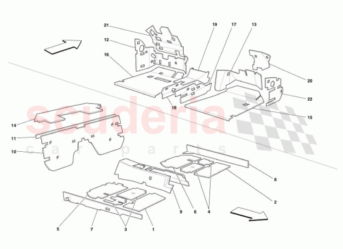 Part Diagram for Ferrari 67045800