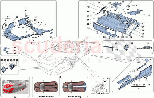 Part Diagram for Ferrari 82139100