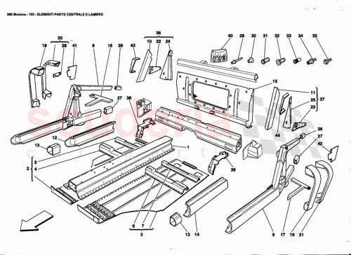 Part Diagram for Ferrari 67411200