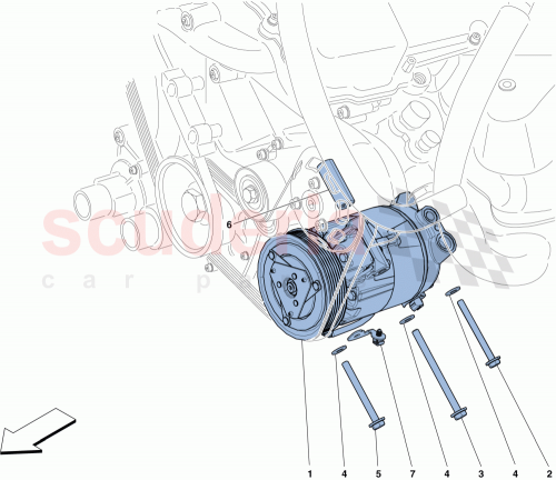 Part Diagram for Ferrari 268408