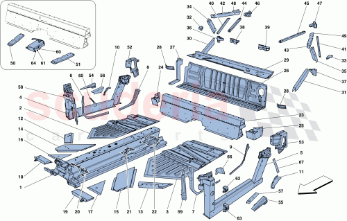 Part Diagram for Ferrari 248977