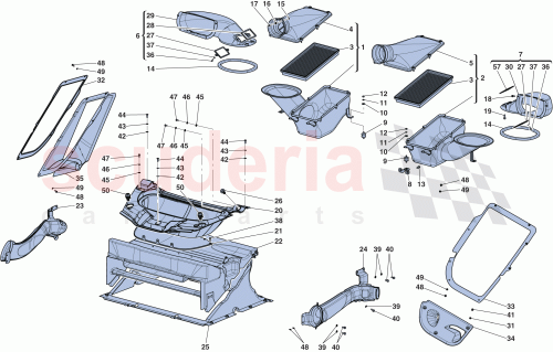 Part Diagram for Ferrari 67161800