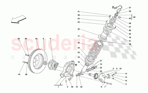 Part Diagram for Ferrari 144867