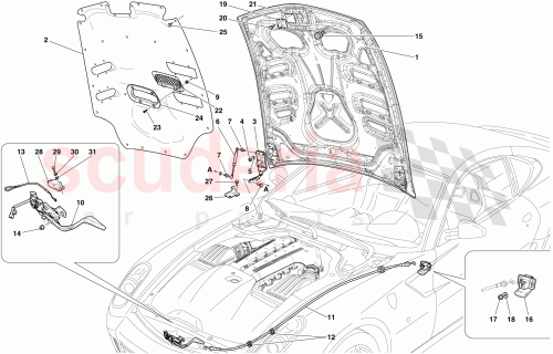 Part Diagram for Ferrari 82715300