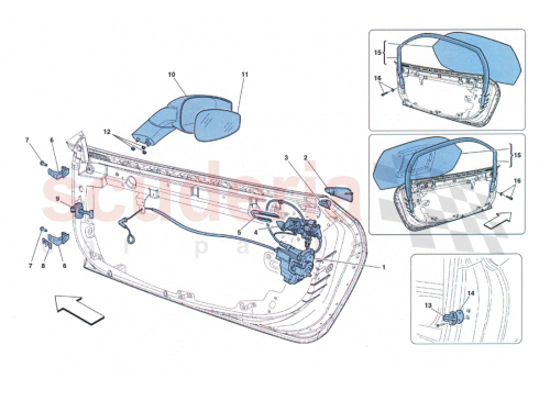 Part Diagram for Ferrari 83718000