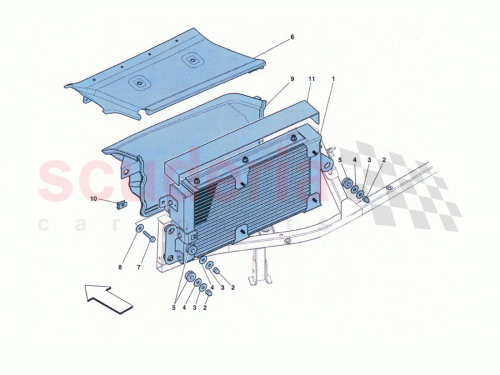 Part Diagram for Ferrari 295371