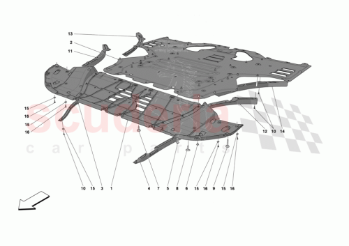 Part Diagram for Ferrari 012643701