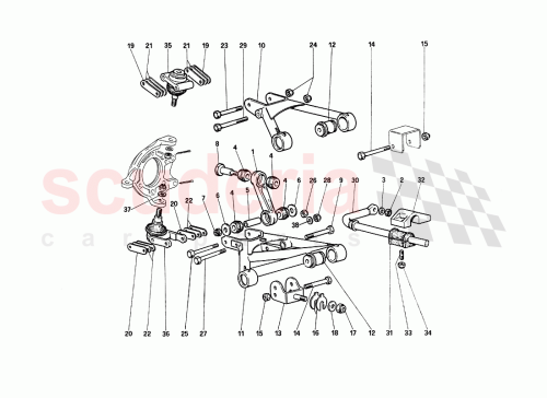 Part Diagram for Ferrari 127849