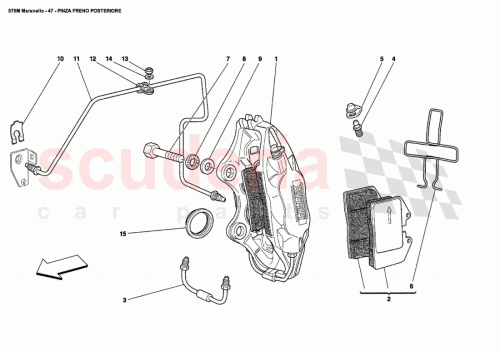 Part Diagram for Ferrari 193136