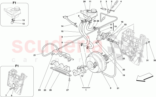 Part Diagram for Ferrari 180841