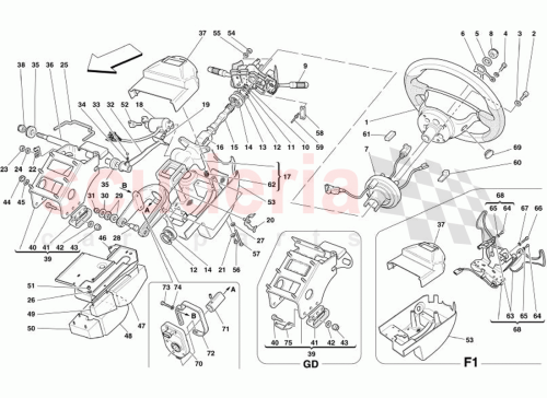 Part Diagram for Ferrari 179125