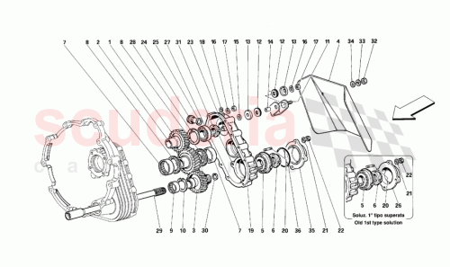 Part Diagram for Ferrari 11058276