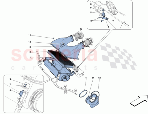 Part Diagram for Ferrari 252154
