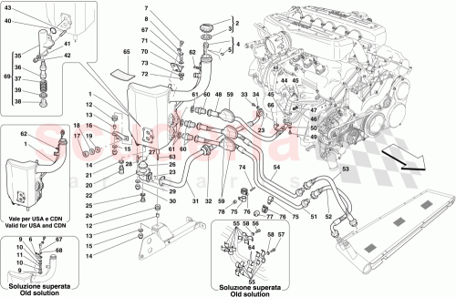 Part Diagram for Ferrari 227443