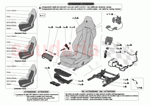 Part Diagram for Ferrari 886211