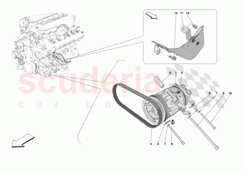 Part Diagram for Ferrari 000905873