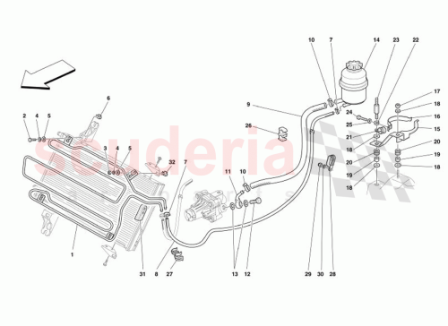 Part Diagram for Ferrari 183077