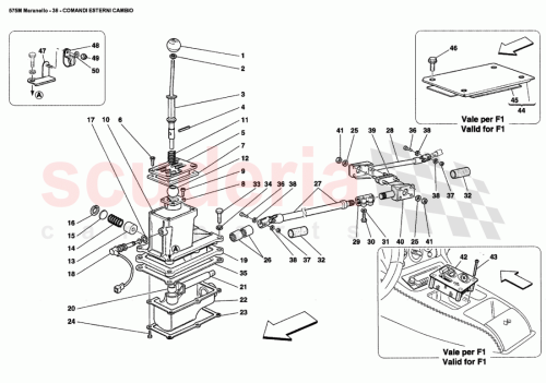 Part Diagram for Ferrari 235660