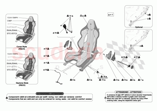 Part Diagram for Ferrari 055021533