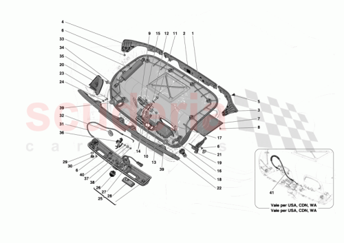 Part Diagram for Ferrari 060032109