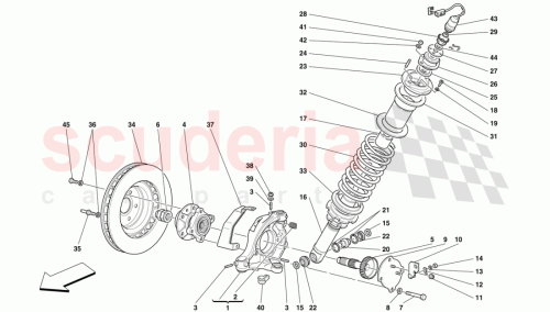 Part Diagram for Ferrari 179542