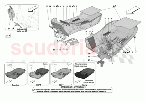 Part Diagram for Ferrari 082362500