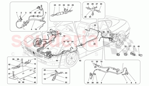 Part Diagram for Ferrari 157735