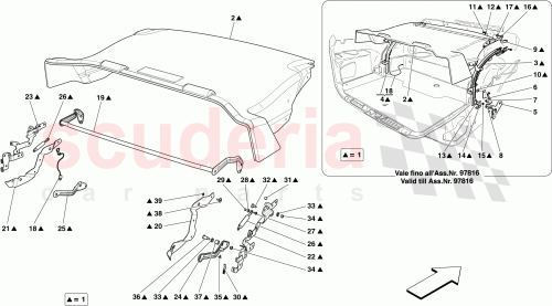 Part Diagram for Ferrari 82889000