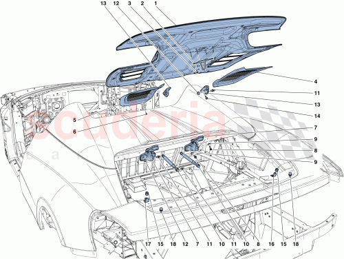 Part Diagram for Ferrari 84650400