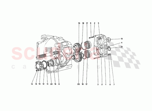 Part Diagram for Ferrari 121878