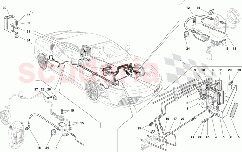 Part Diagram for Ferrari 226694